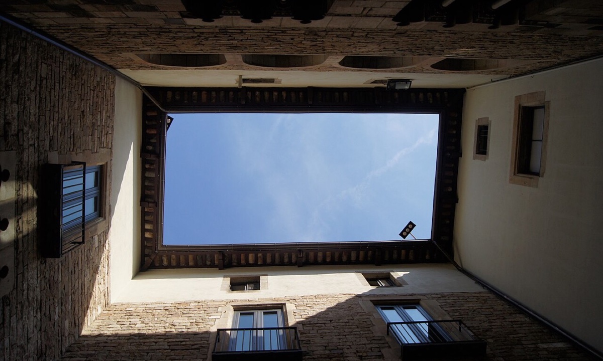 Museu Picasso courtyard